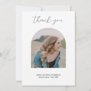 Modern Graduation 2 Photo Arch Thank You