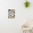 Modern Graduation 35 Photo Collage Navy Class Year