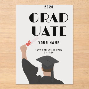 Modern Graduation Announcement Custom