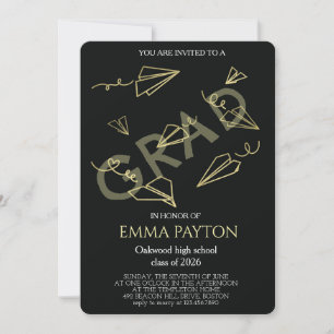 Modern Graduation Celebration  Invitation