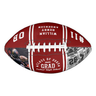 Modern Graduation Cool Photo Collage Team Sport Football