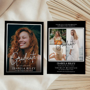 Modern Graduation Party Invitation