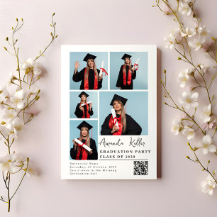 Modern Graduation Party Invitation