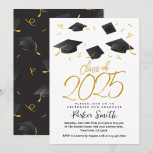 Modern Graduation Party Invitation