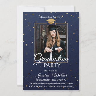 Modern  Graduation  Party Invitation  2026