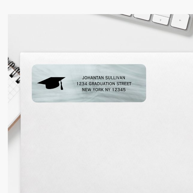 Modern Graduation Return Address (Creator Uploaded)