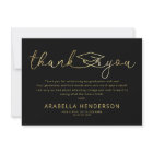 Modern Graduation Thank You Card