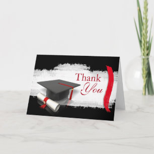 Modern Graduation Thank You Notes