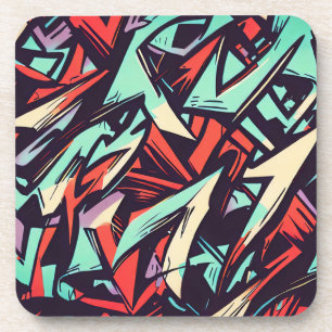 Modern Graffiti Coaster