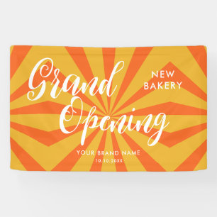 Modern Grand Opening Business Banner