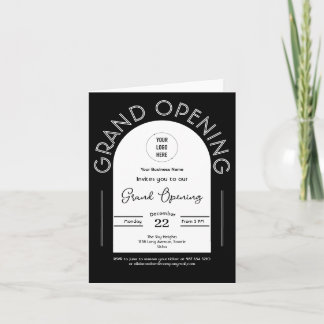 Modern Grand Opening business Invitation