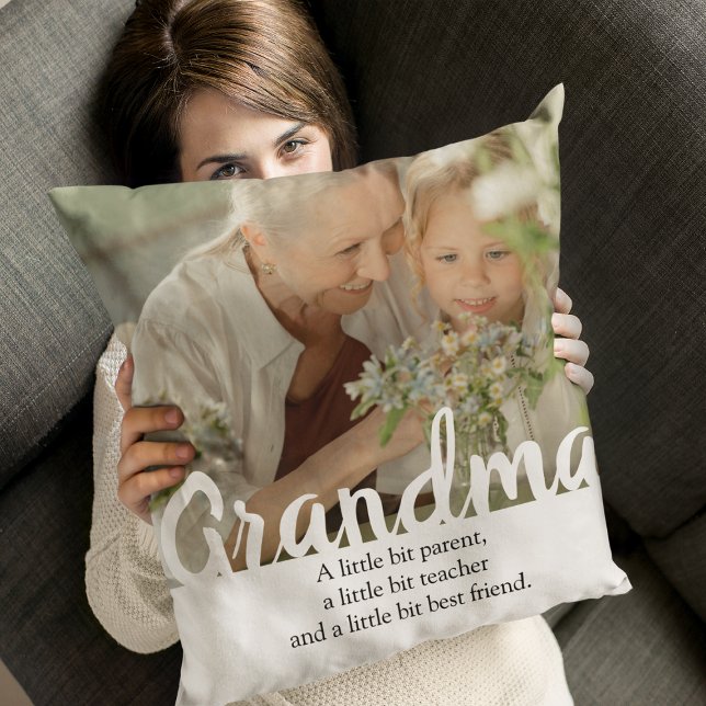 Modern | Grandma Photo Cushion (Creator Uploaded)
