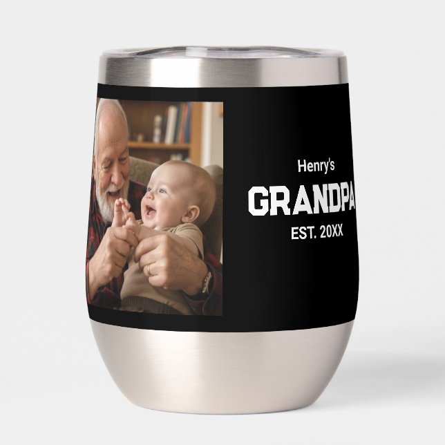 Modern Grandpa Established Est. Name Year Photo (Back)