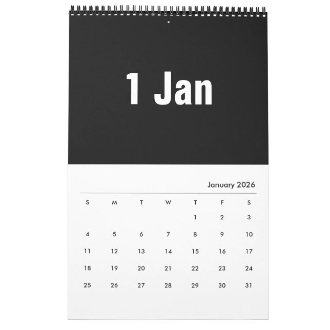 Modern Graphic Design 2020 ~ Leslie Peppers Calendar (Jan 2026)