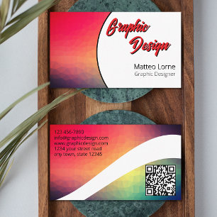 Modern Graphic Designer Business Card