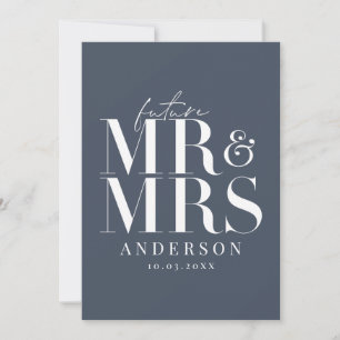 Modern, graphic, typography save the date card
