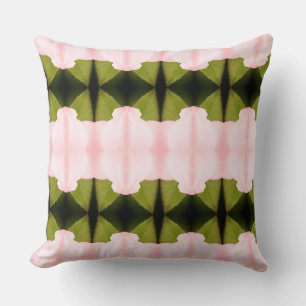 Modern Green And Pink Cushion