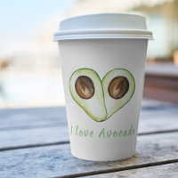 Modern Green Avocado Quote For Avocado Lover Gift