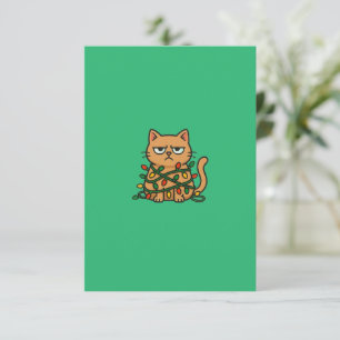 Modern Green Background   Minimalist Neon Design Enclosure Card