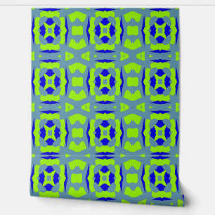 Modern green blue classic "Ratti_Creative_Arts"   Wallpaper