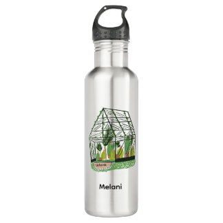 Modern Green Botanical Green House 710 Ml Water Bottle