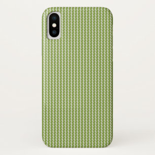 Modern Green Chevron Pattern Case-Mate iPhone Case