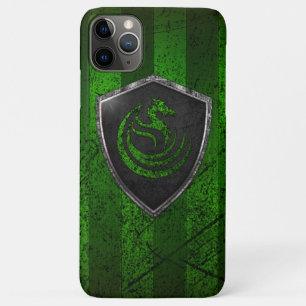 Modern Green Dragon Emblem Coat Of Arms Case-Mate iPhone Case