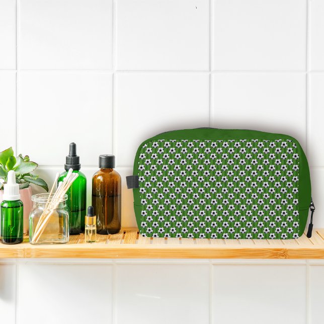 Modern Green European Football Pattern Dopp Kit (Creator Uploaded)