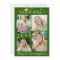 Modern Green Gold Script 5 Photo Graduate