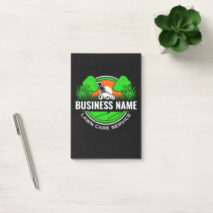 Modern Green Landscaping Lawn Care Post-it Notes