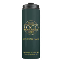 Modern Green Promotional Company Business Logo