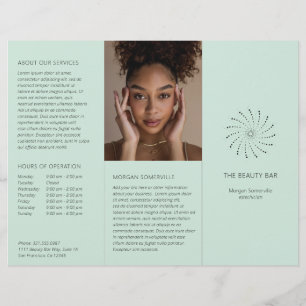 Modern Green Spiral Dot Elegant Brochure