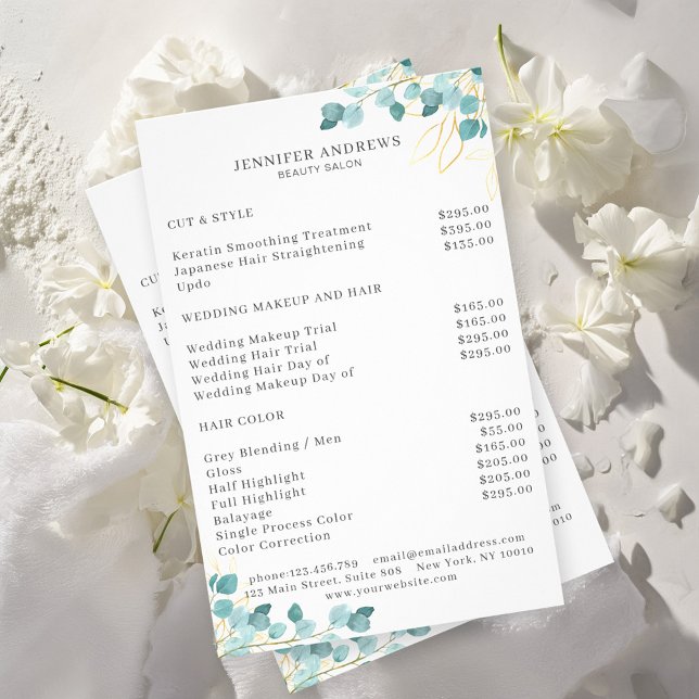 Modern, Greenery Flyer (Creator Uploaded)