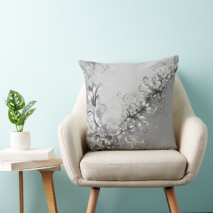 Modern Grey Decorative Pillow
