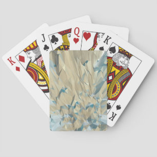 Modern Grey Low-Poly Playing Cards