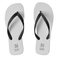 Modern Grey Monogram