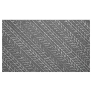 Modern Grey or Any Custom Colour Herrinbone Fabric