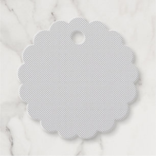 Modern Grey Polka Dot Event Sign Background Favour Tags