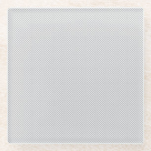 Modern Grey Polka Dot Event Sign Background Glass Coaster
