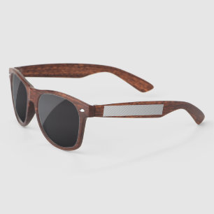 Modern Grey Polka Dot Event Sign Background Sunglasses