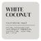 Modern grey product packaging soap label