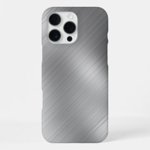 Modern Grey Texture Template iPhone 16 Pro Max Case