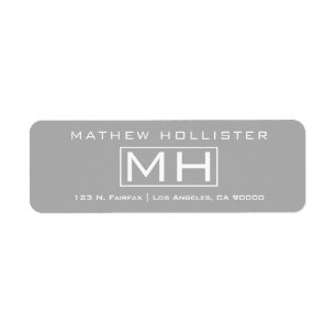 Modern Grey & White Professional