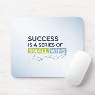 Modern Growth Chart Data Quote Professional Office Mouse Pad