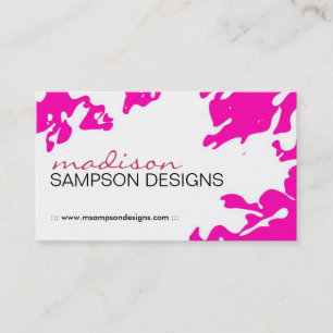 Modern Grunge Business Card