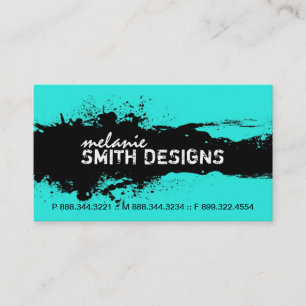Modern Grunge Business Card