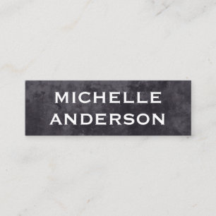 Modern Grunge Mini Business Card