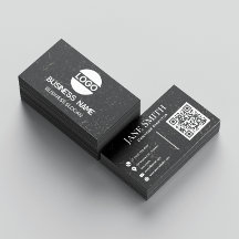 Modern Grunge Personalised | Custom Logo & QR Code