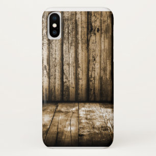 Modern Grunge Style Wood Boards Planks 2D Effect Case-Mate iPhone Case