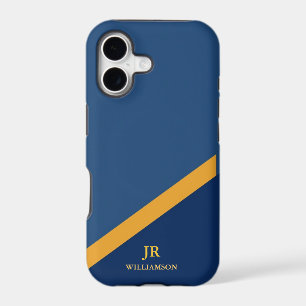 Modern Guy Navy Blue iPhone4 Case-Mate™